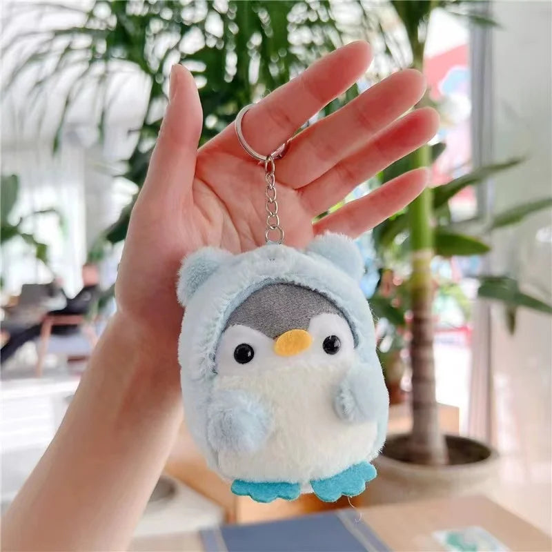 New Small Penguin Plush Keychains Cute Plushie Doll