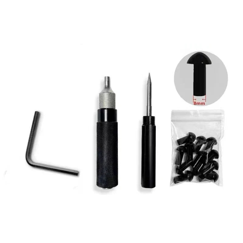New Car Motorcycle Tire Repair Plug Tool Set