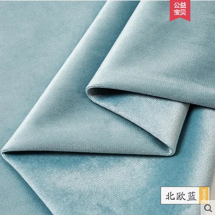 50x155cm Velvet Fabric Thicken Flannel Plush Sofa Fabric