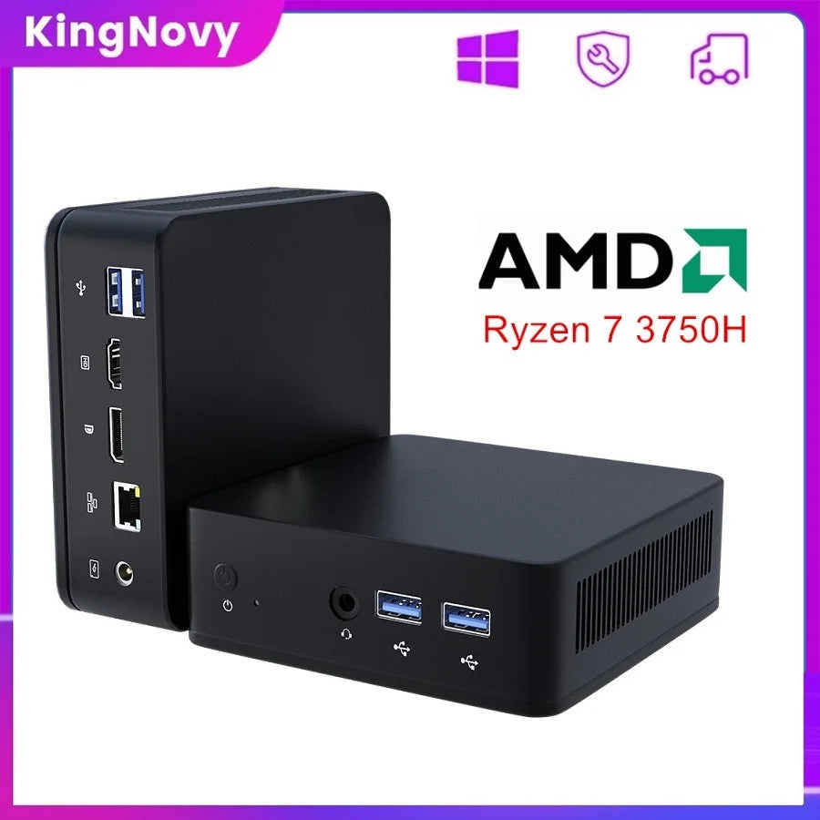 Kingnovy Cheap AMD Computer Ryzen 7 3750H 5