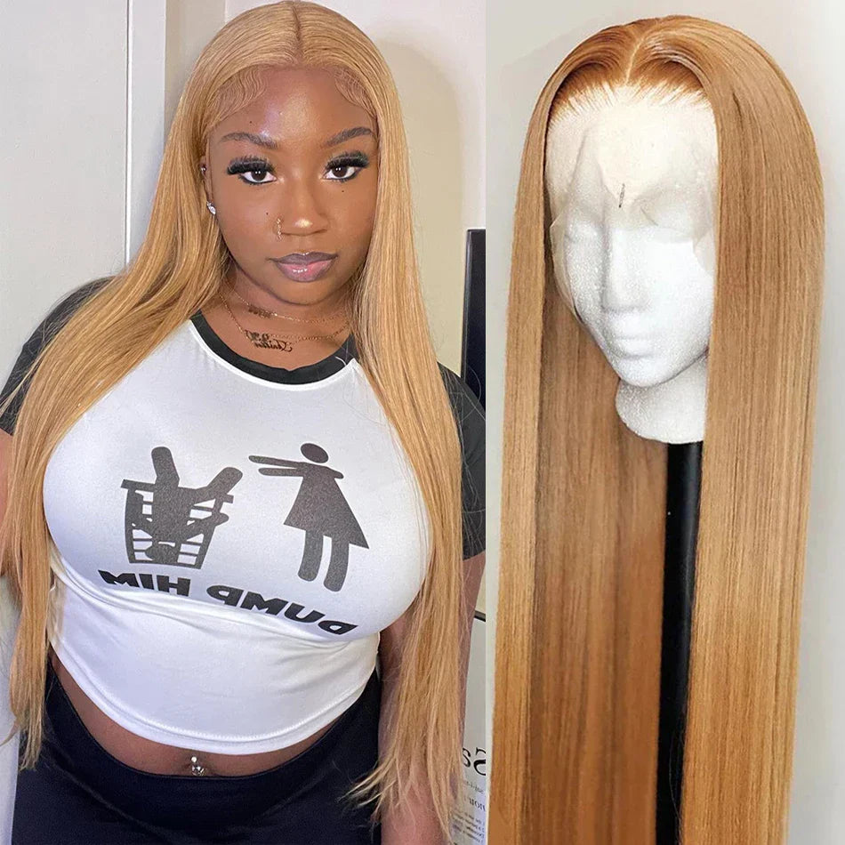 13x4 HD Transparent Lace Front Human Hair Wigs