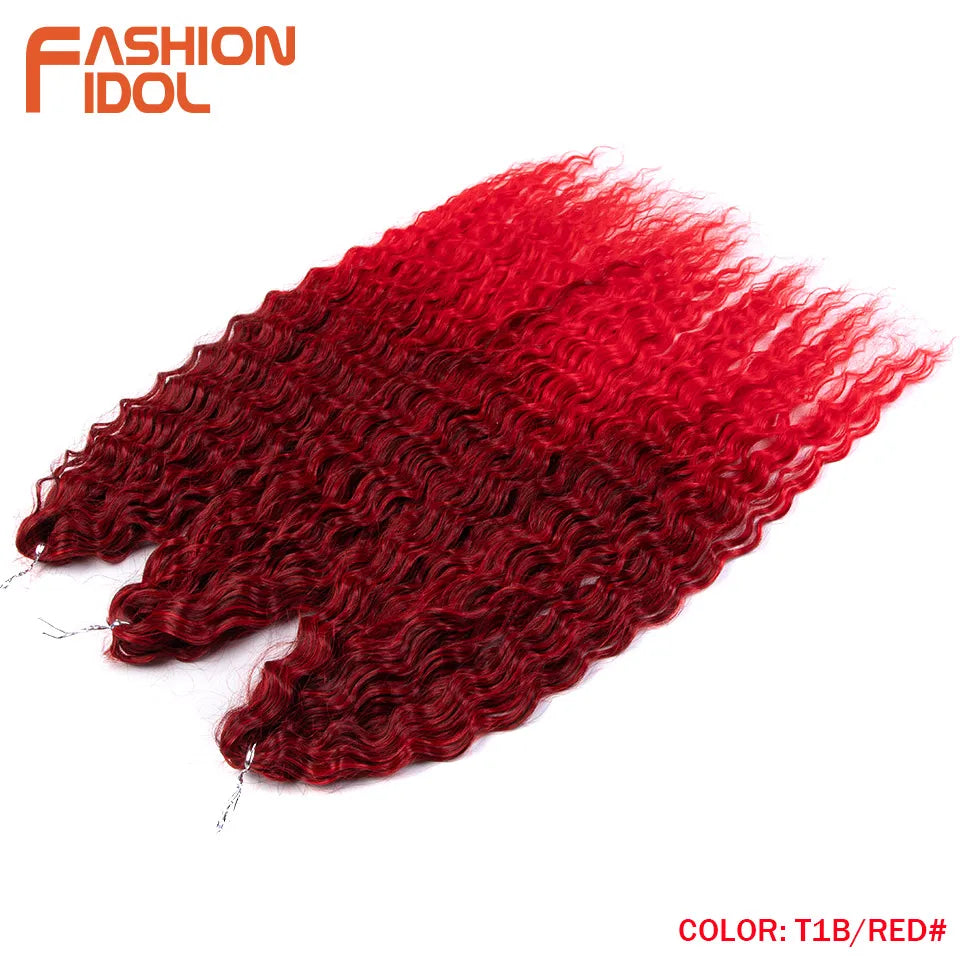 Ariel Hair Synthetic Twist Crochet Curly Hair 24