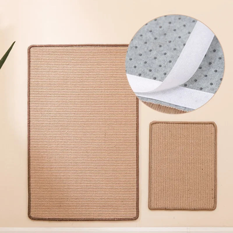 Cat Scratch Sisal Mat Protect Sofa Furniture Cat