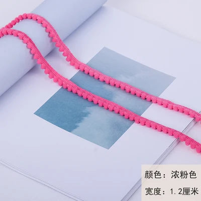 Pom Pom Trim Lace Ribbon Ball 11mm MINI