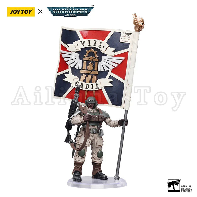 JOYTOY 1/18 Action Figure 40K Cadian Command Squad