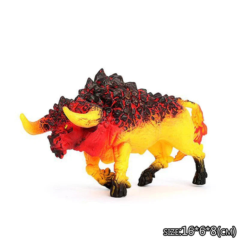 New Mythical Animal model dragon figurines ice devil