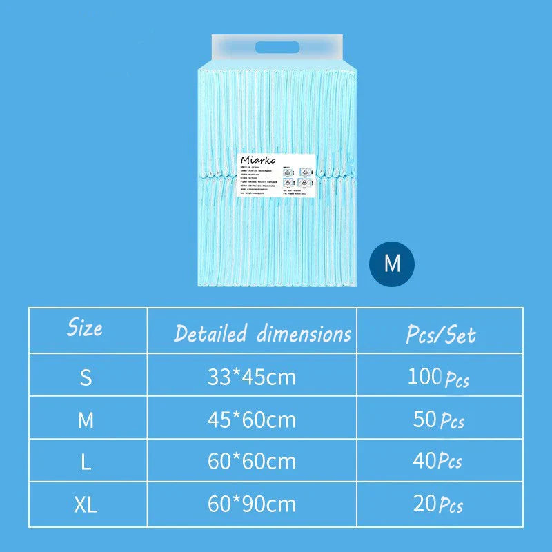 Dogs Disposable Water Absorbent Diaper Thickened Pet Urine