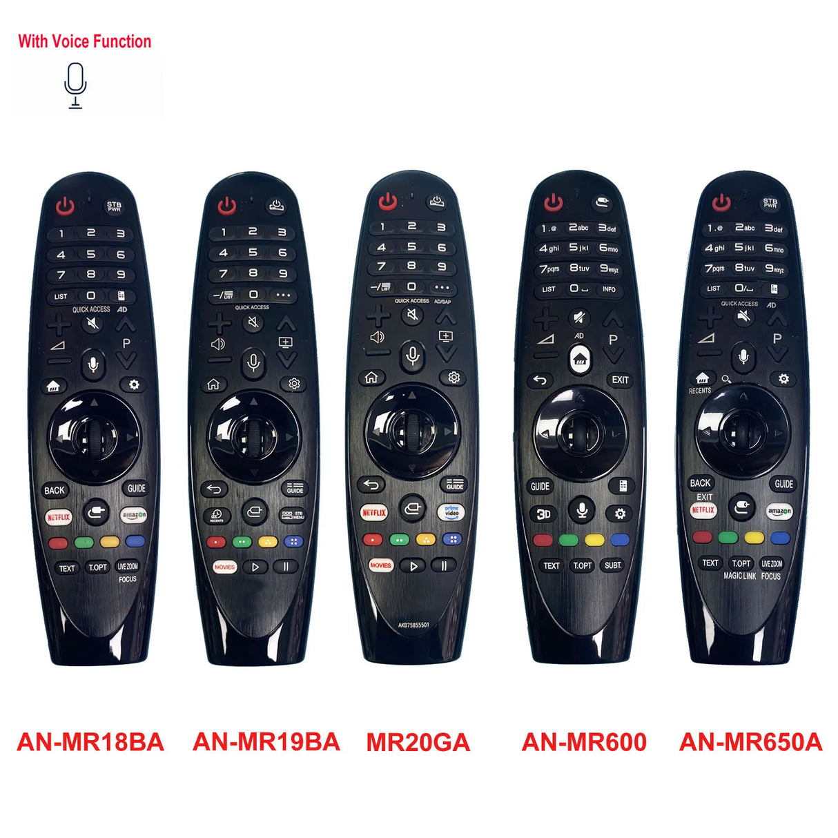 New Voice Magic TV Remote Control AN-MR18BA AN-MR19BA
