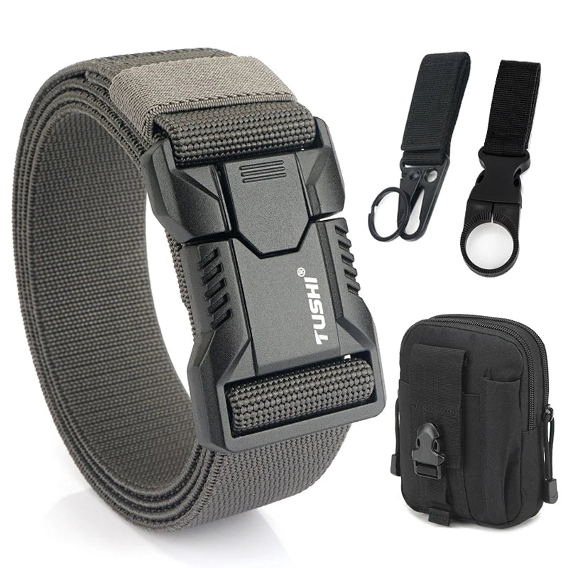 VATLTY New Tactical Outdoor Belt for Men and