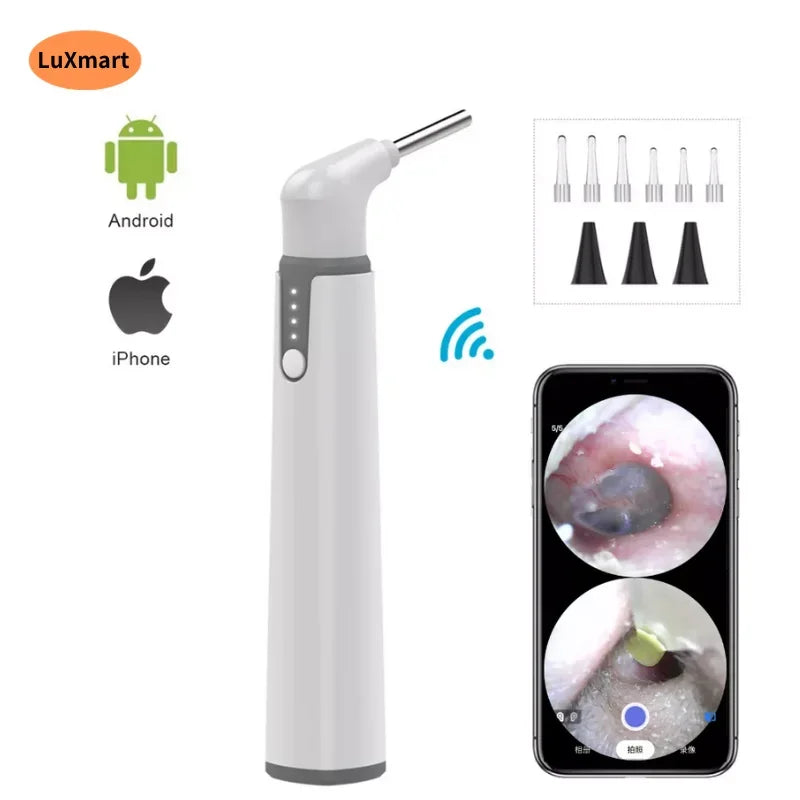 1PC 2 PCS 3.9mm WIFI Ear Otoscope 2MP