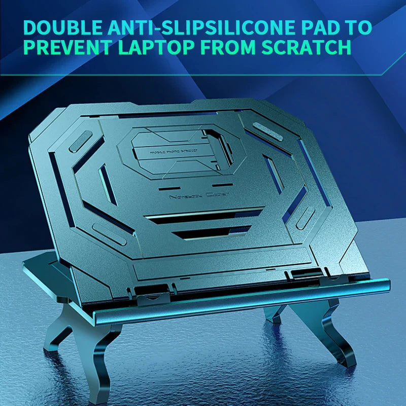 Coolcold laptop stand adjustable height plastic foldable desktop