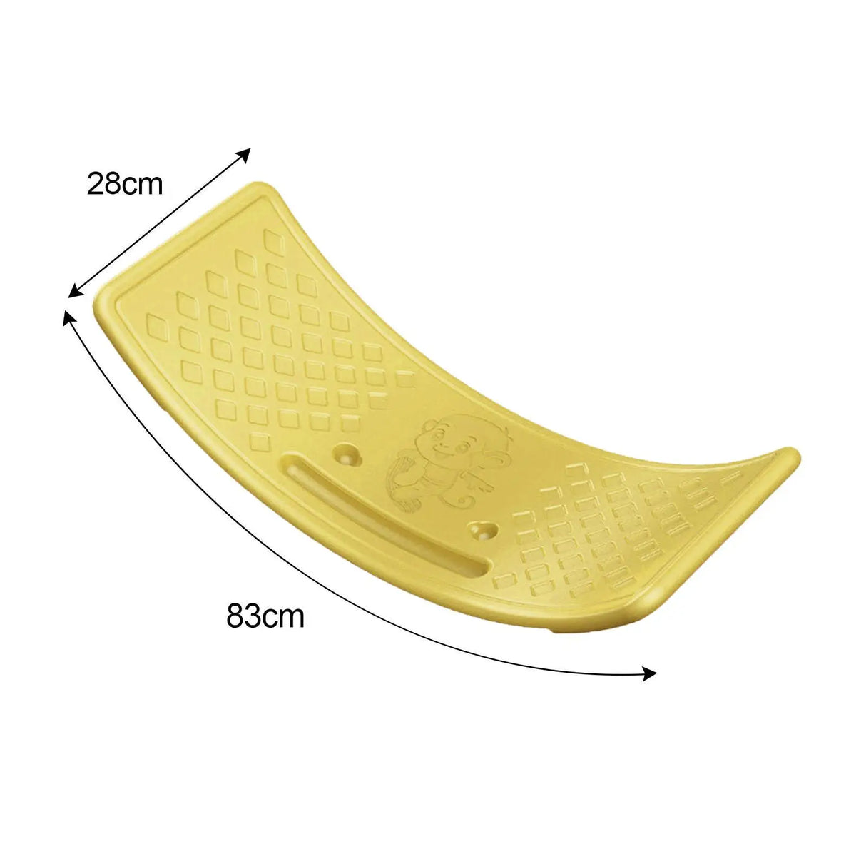 Children's balance board, wobble board, concentration training device,