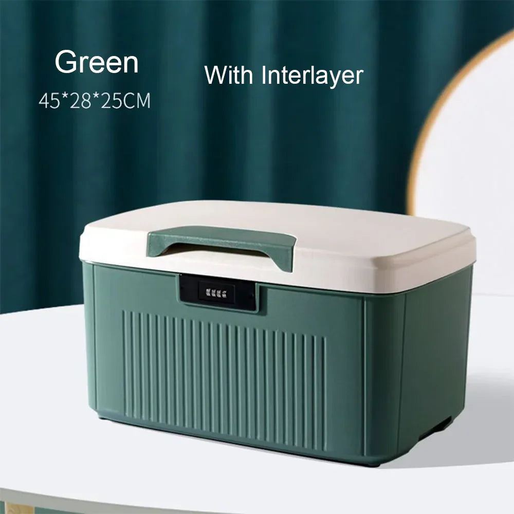 Four Digit Password Lock Safe Box Cash Jewelry