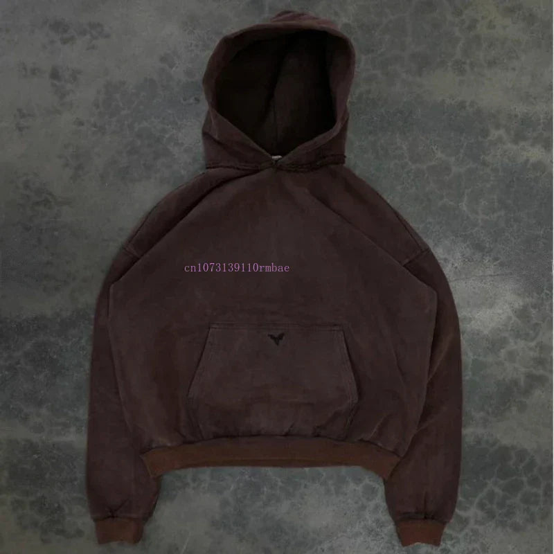 Solid Color Personalized Hoodie Men and Women Ins