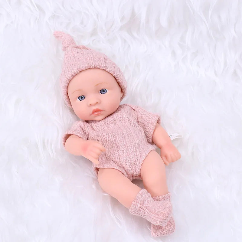 20CM Reborn Baby Doll Toddler Real Soft Touch