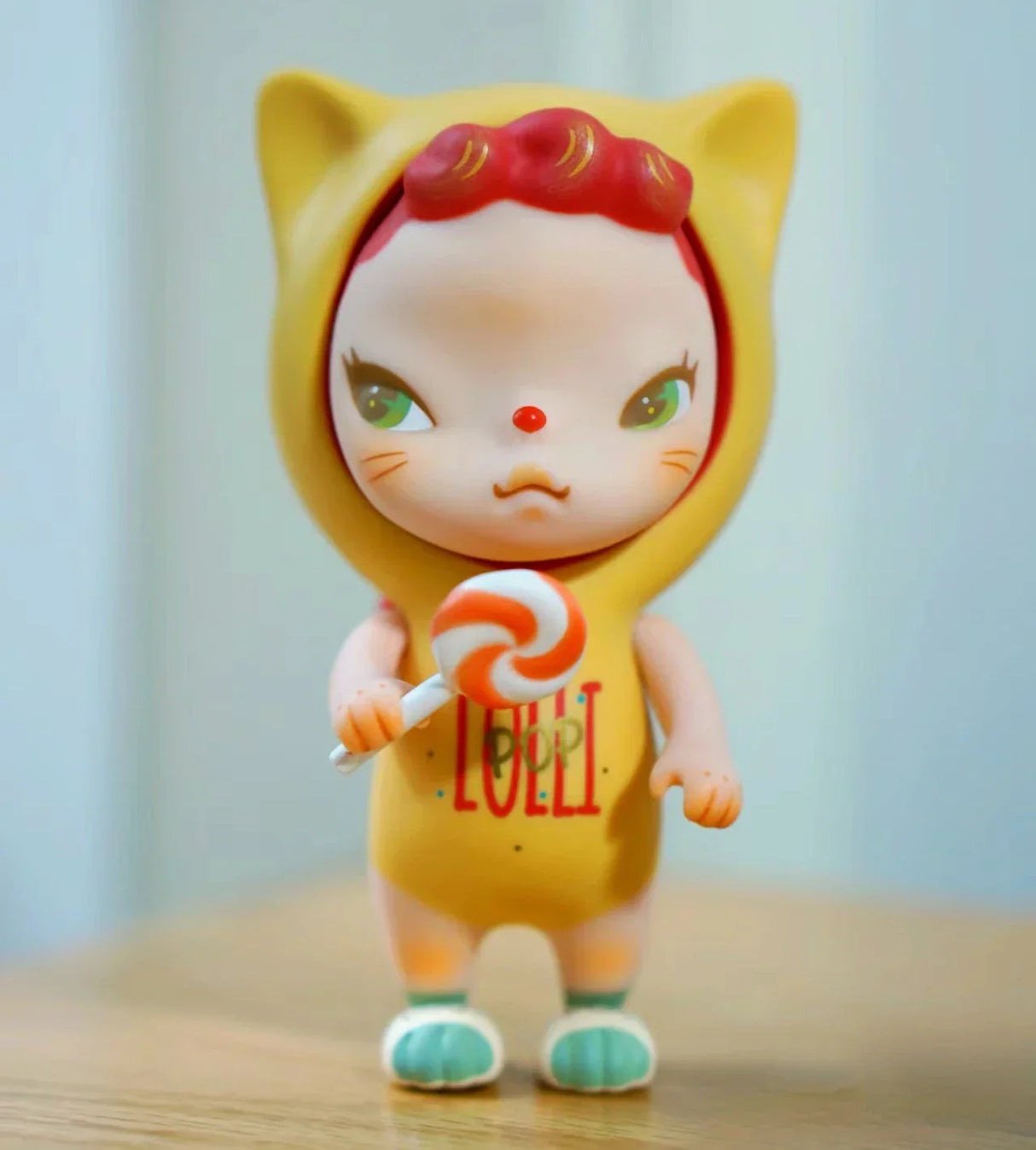 Sooya Lollipop Candy Figure Toy Yellow Cat Kitty