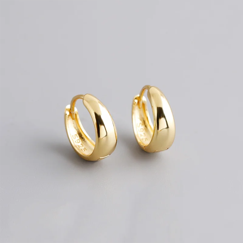 WANTME 925 Sterling Silver Premium Matte Minimalism Unisex