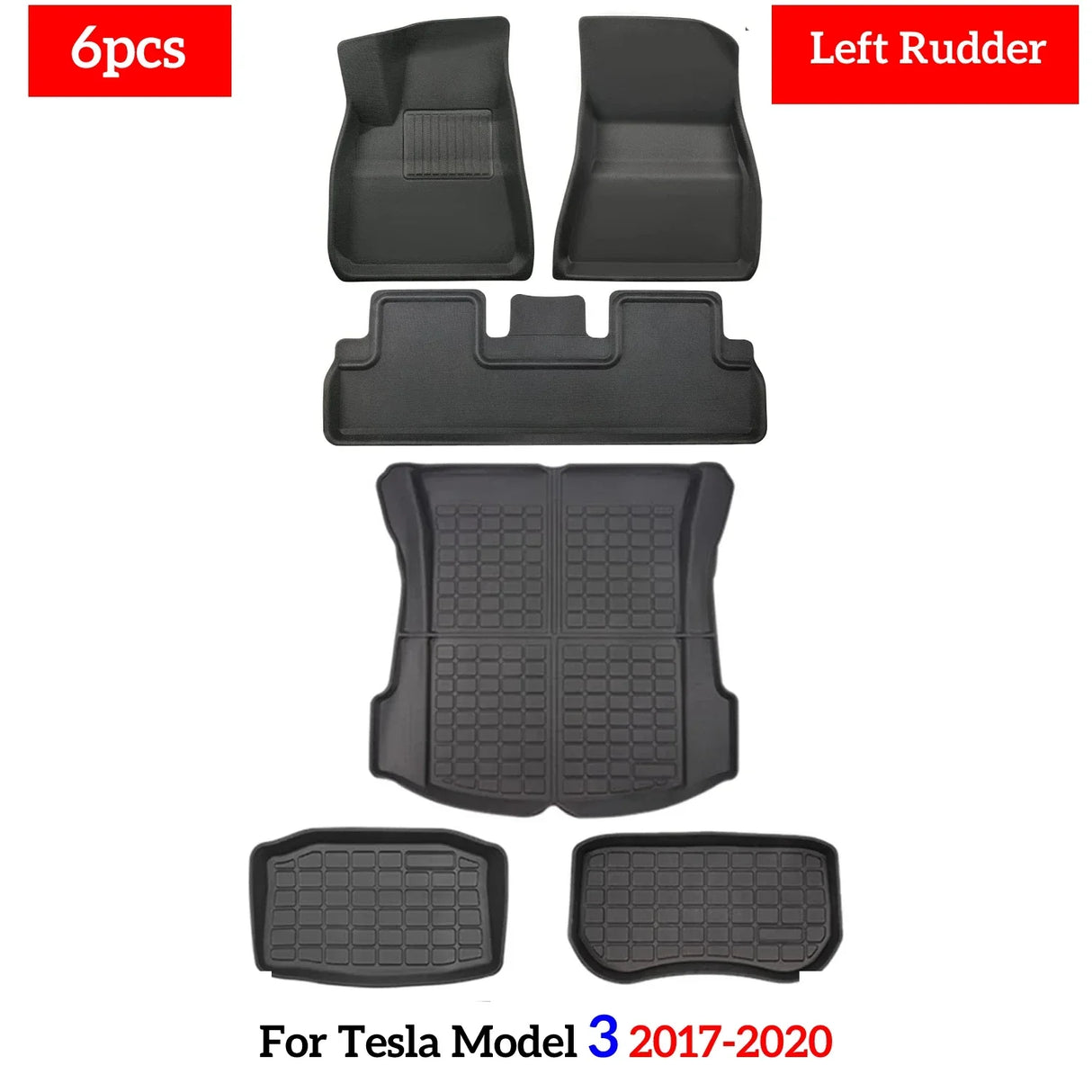 Fits Tesla Model 3 Model Y Floor Mat