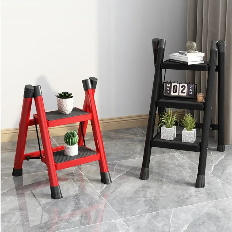 Indoor Climbing Kitchen Stool Multifunctional Ladder Chair Stable