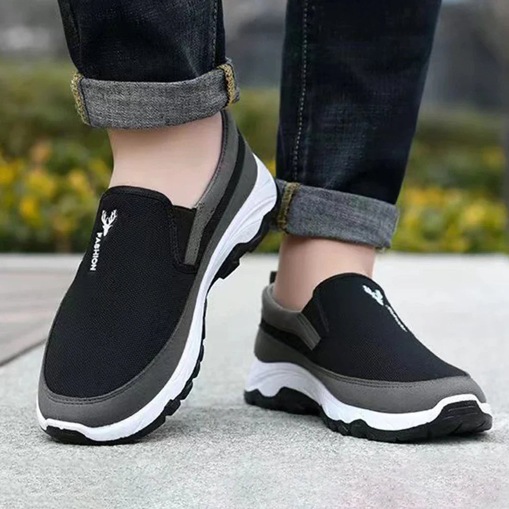 Men Penny Boat Shoes Sports Shoes Breathable Running