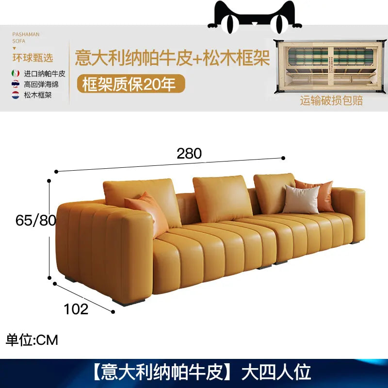 Sectional Modern Theater Living Room Sofas Minimalist Corner