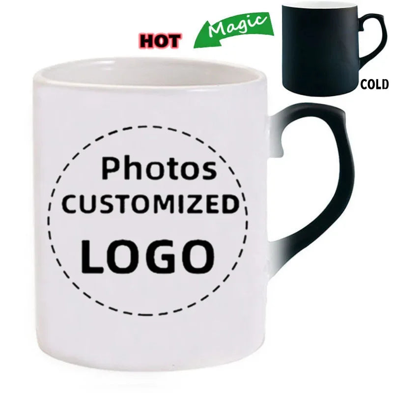 Customized Photos/Logo Printed DIY Coffee Mugs Personalized Tea