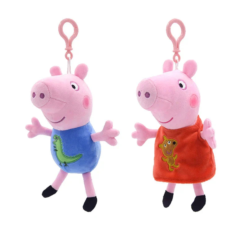 4Pcs/Set Peppa Pig Set Plush Toys George Pig
