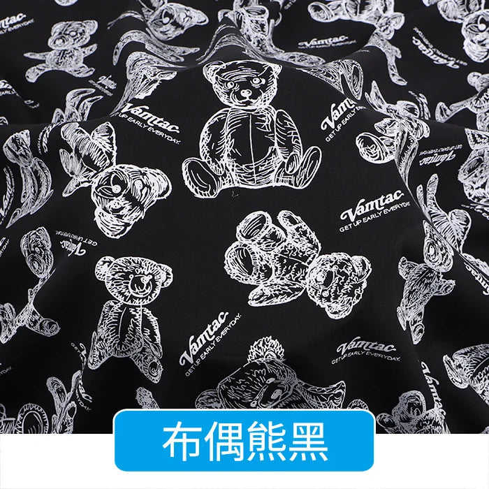 Artificial cotton fabric in stock wholesale of summer