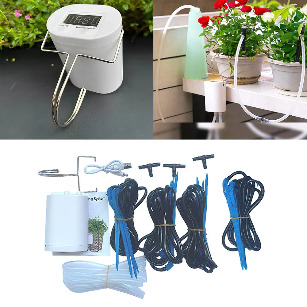 Intelligent Indoor Plant Drip Irrigation Automatic Watering Pump