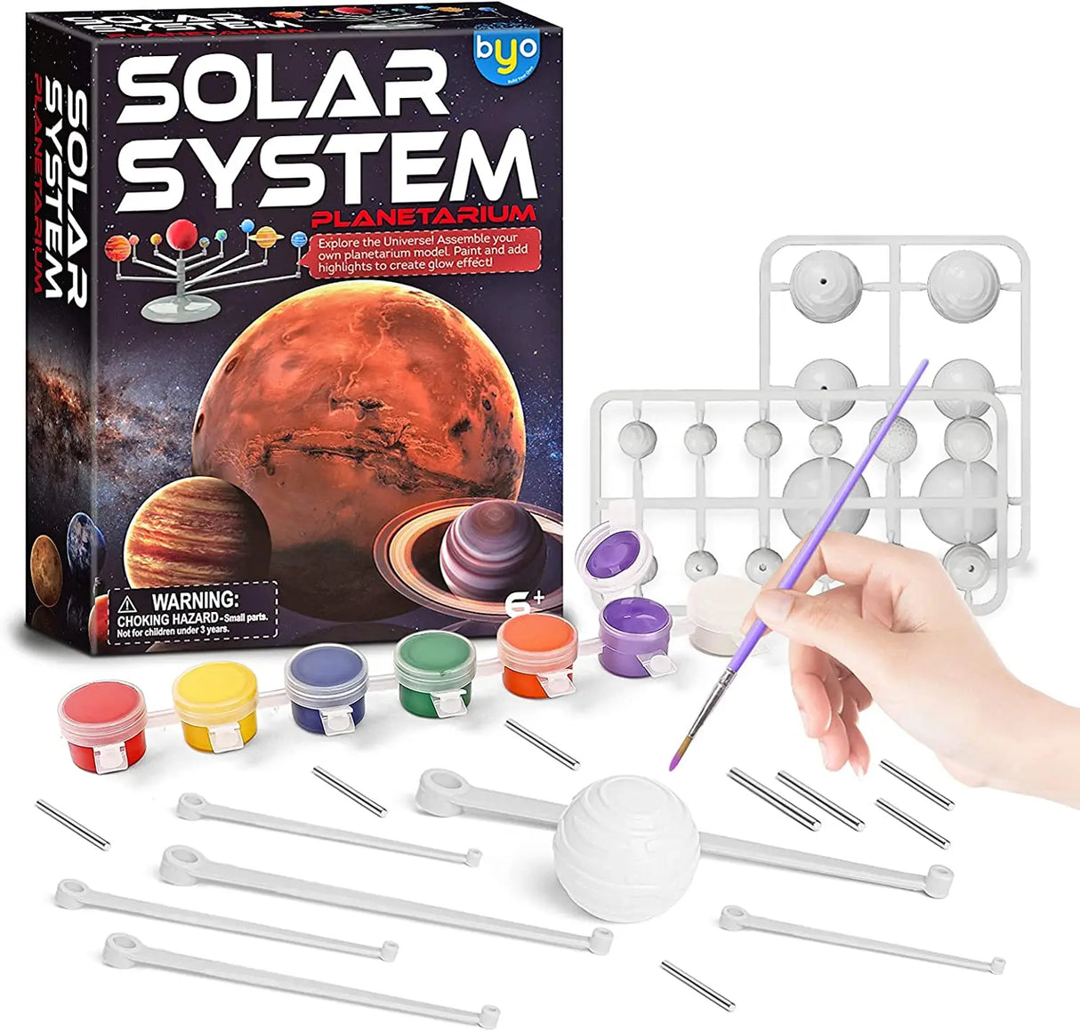 Solar System Model DIY Planet Toys Child Science