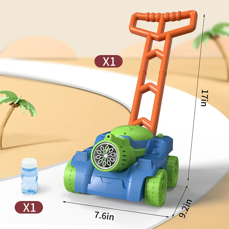 Bubble Blowing Cart Toys Electric Soap Bubble Machine