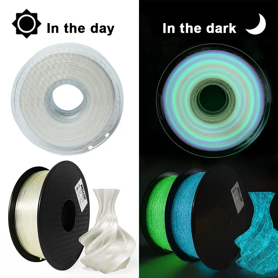 Glow In The Dark PLA Filament 3D Printer