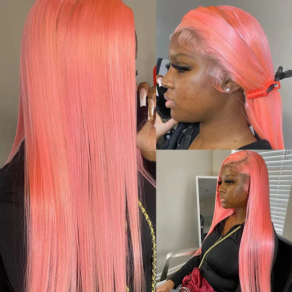 200% 13x6 HD Transparent 613 Blonde Lace Frontal