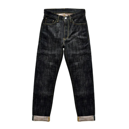 Saucezhan EX315XX-BO-Fire Jeans for Men Furinkazan Selvedge Jeans