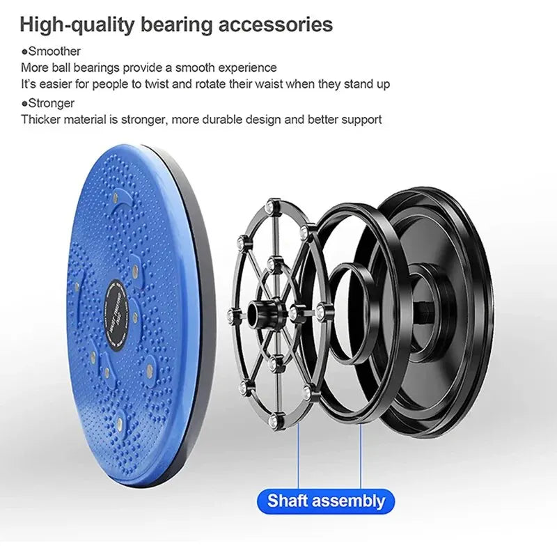 Magnet Waist Twisting Disc Fitness Balance Board Weight