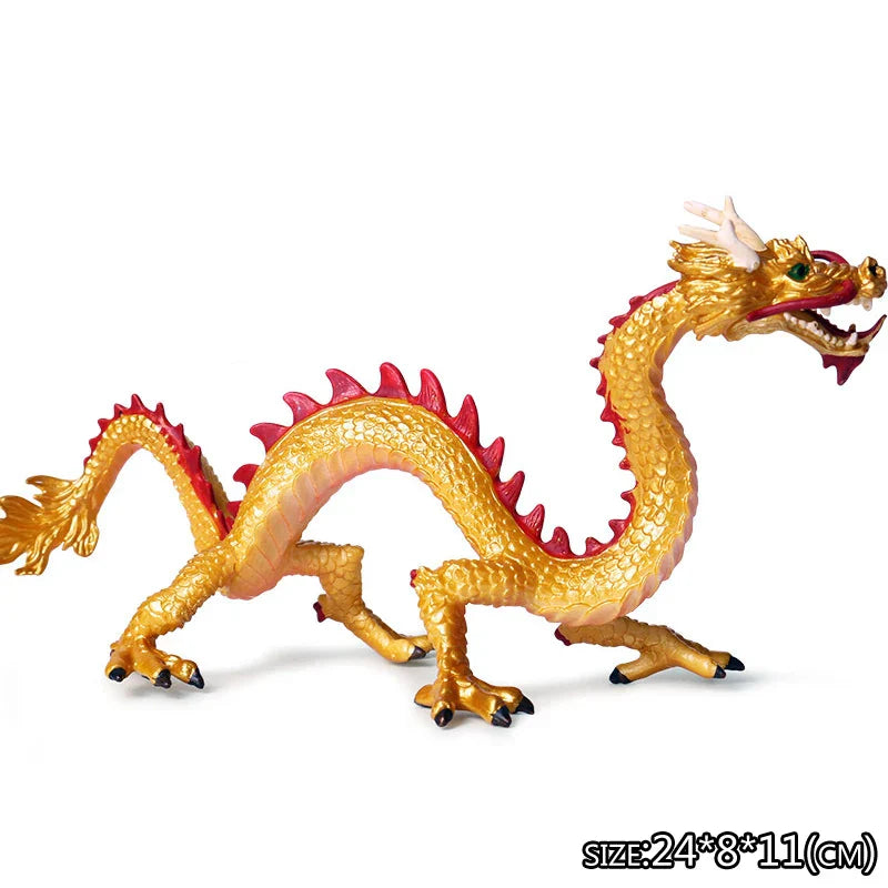New Mythical Animal model dragon figurines ice devil