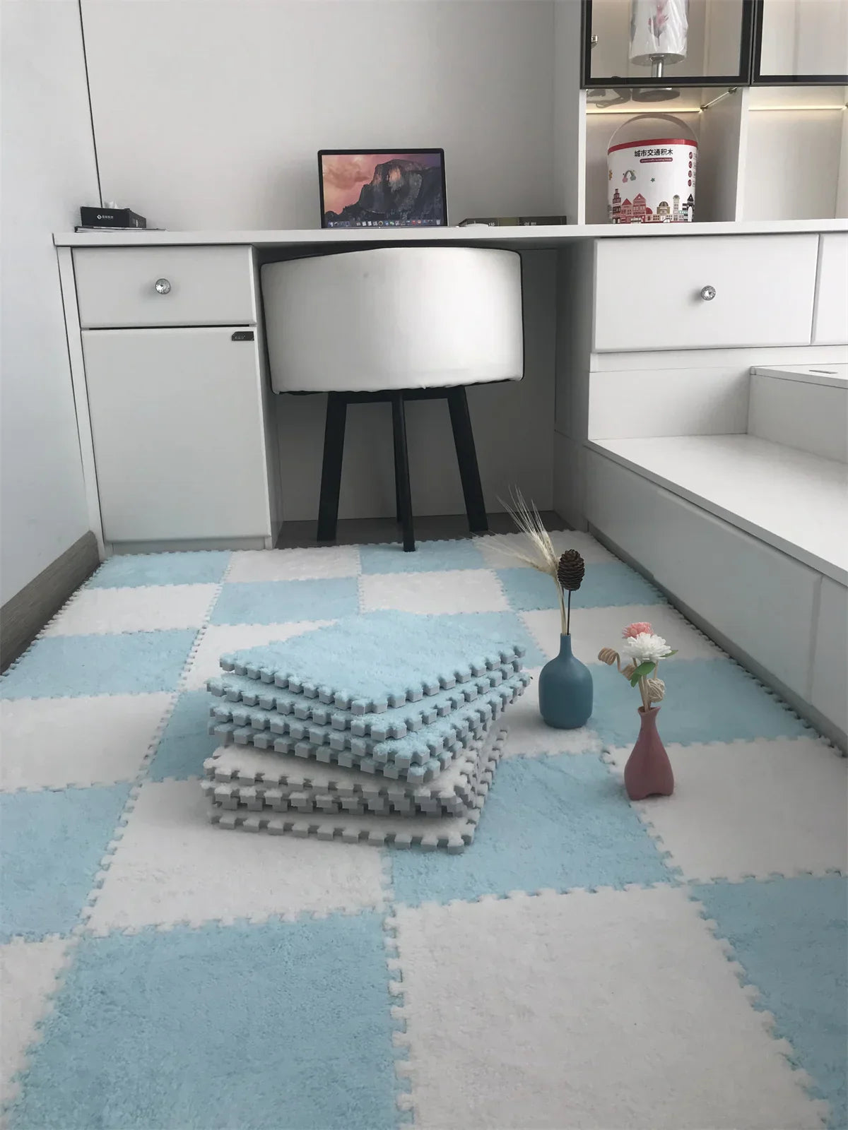 Soft Plush Kids Carpet Baby Play Mat Children's