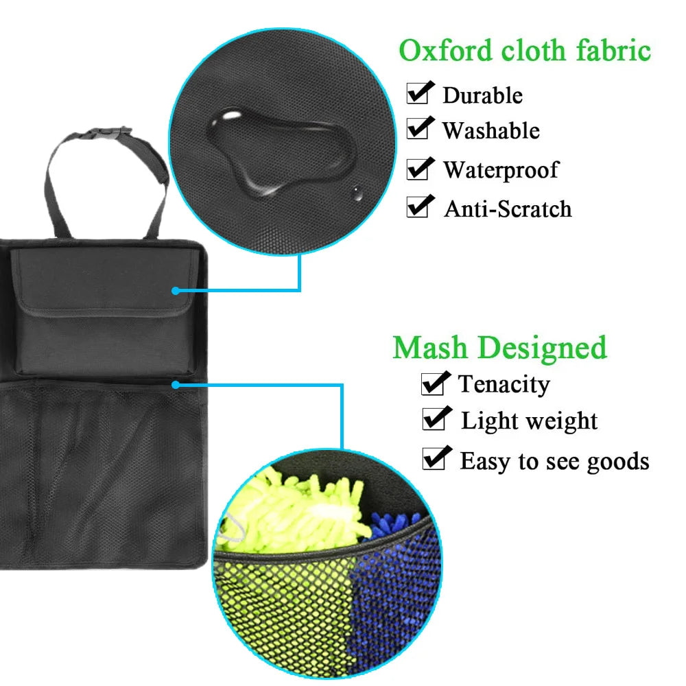 Car Rear Seat Back Organizer Auto Trunk Net
