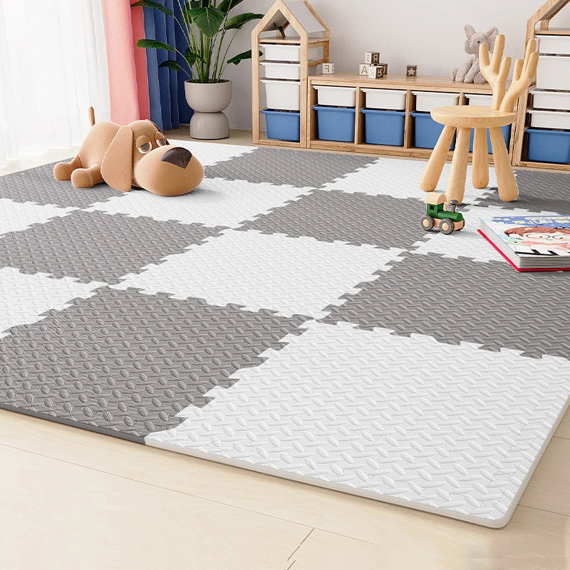 16-Piece Thick Baby Activity Play Mat - Anti-Collision Gymnasium Pad