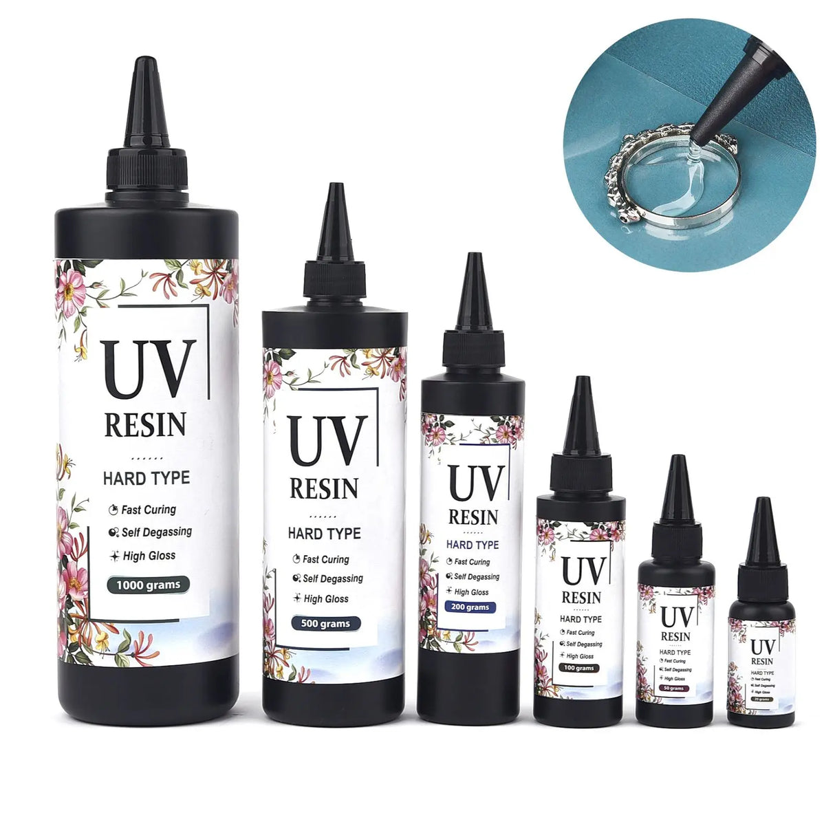 Hard UV Resin Glue Clear Ultraviolet Curing Quick