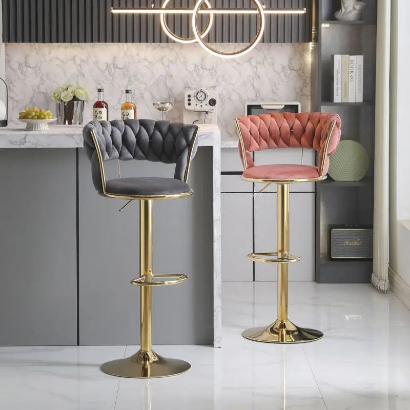 Luxury Modern Bar Stools Nordic Office Kitchen Chair