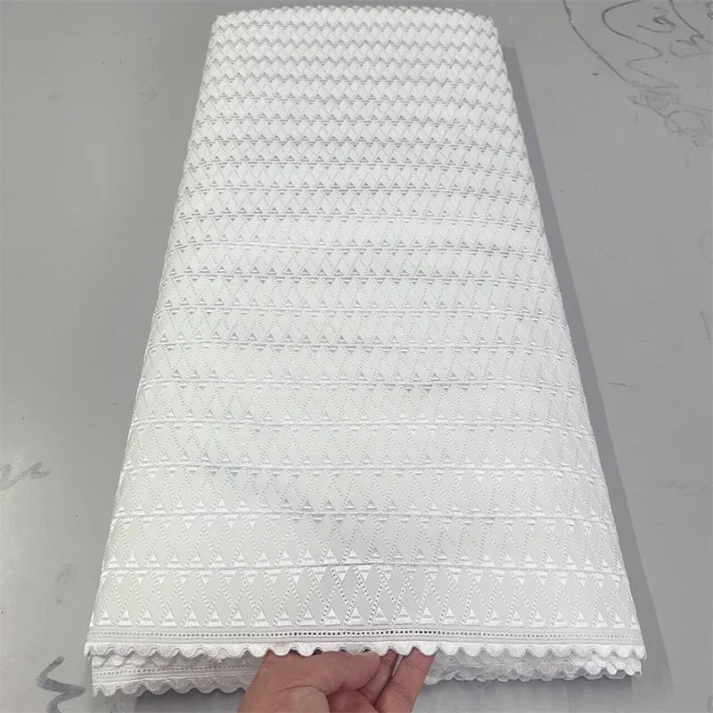 High Quality Swiss Voile Lace In Switzerland 100%