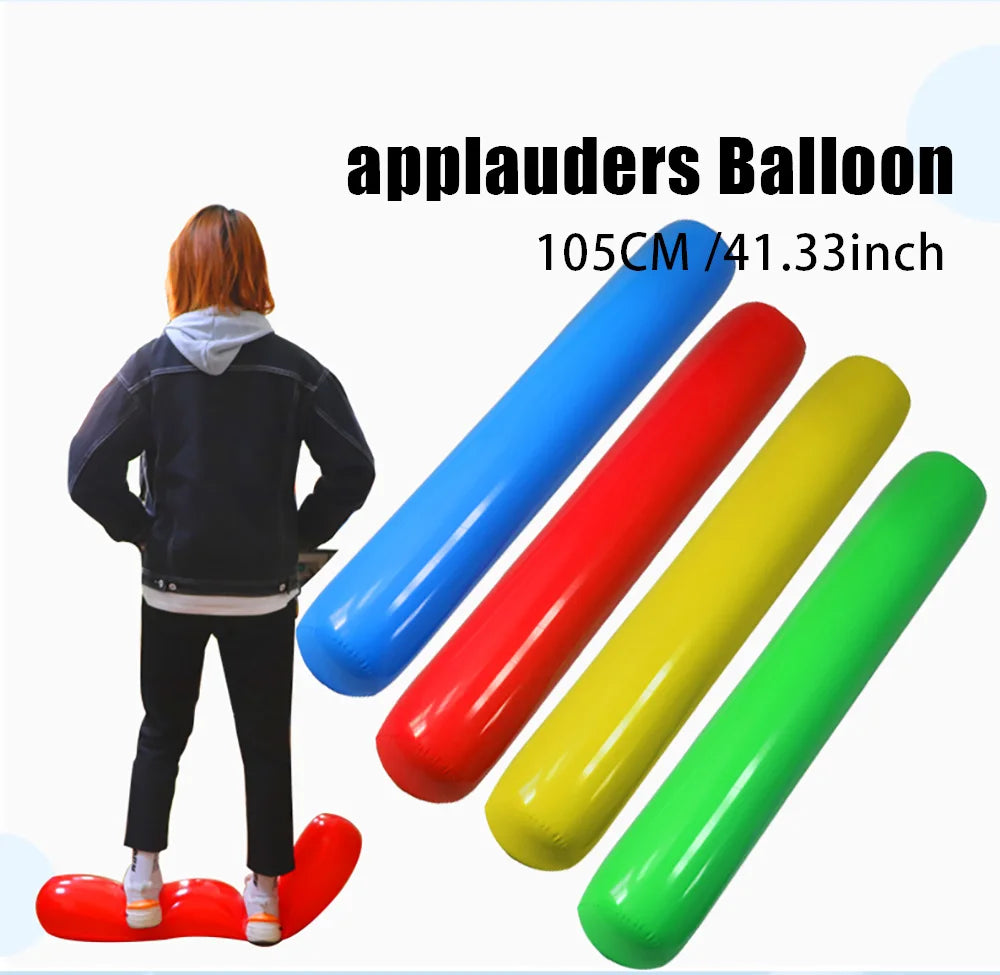 color inflatable balloon air stick children outdoor games