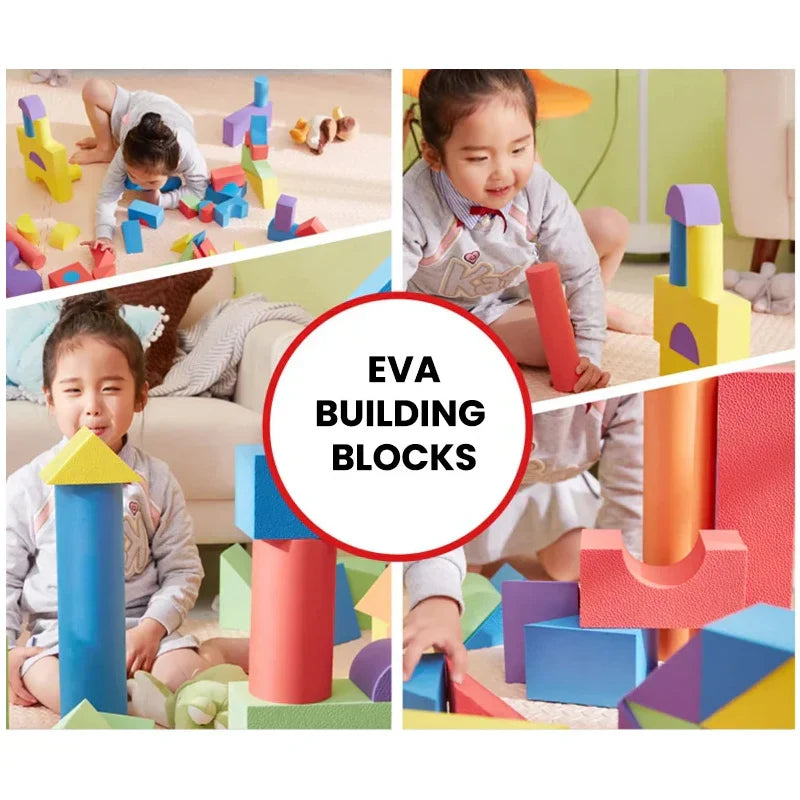 Hot Selling EVA Safe Children Building Brick Block