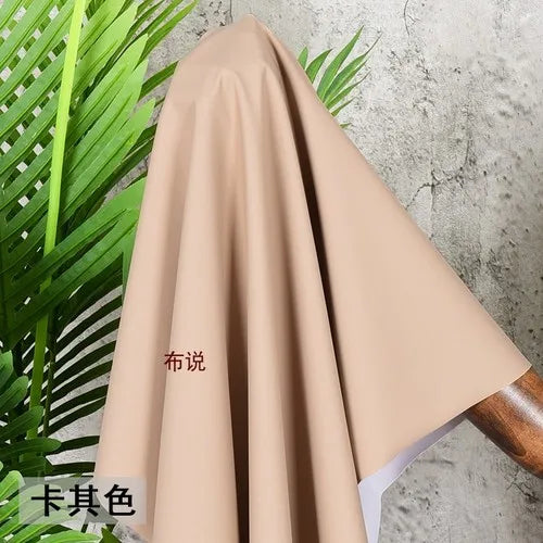 Knitted PU Leather Fabric Matte Finish Four Sided