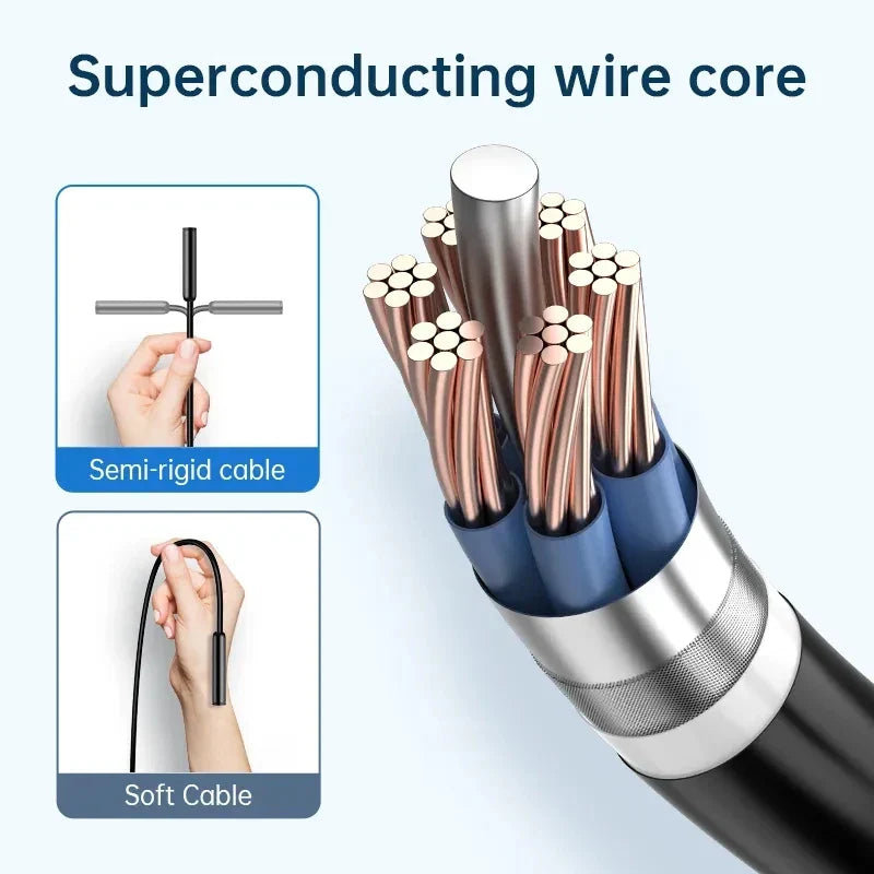 2MP Endoscope Camera IP67 Waterproof 8 MM Hard