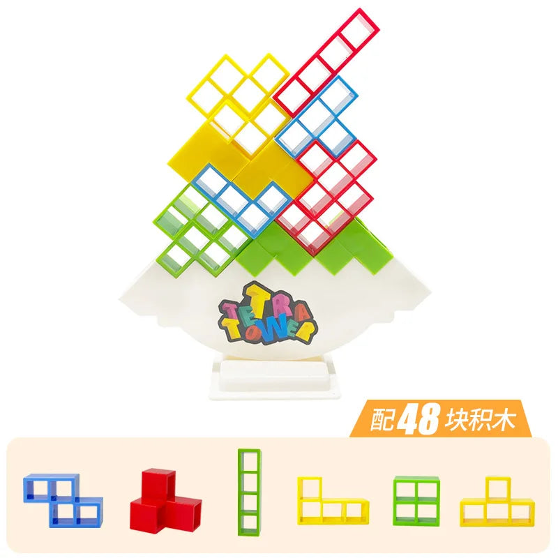 Tetra Tower Game Stacking Blocks Stack Building Blocks