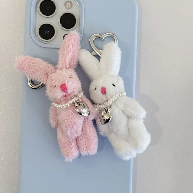 Bunny Heart Phone Chain Korean INS Punk Cute