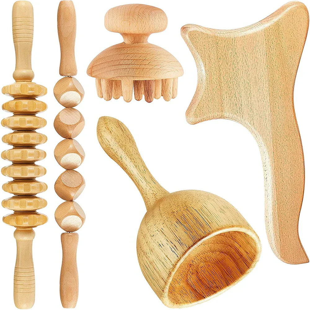 High Quality Smart Wood Therapy Tools Abdominal Massage