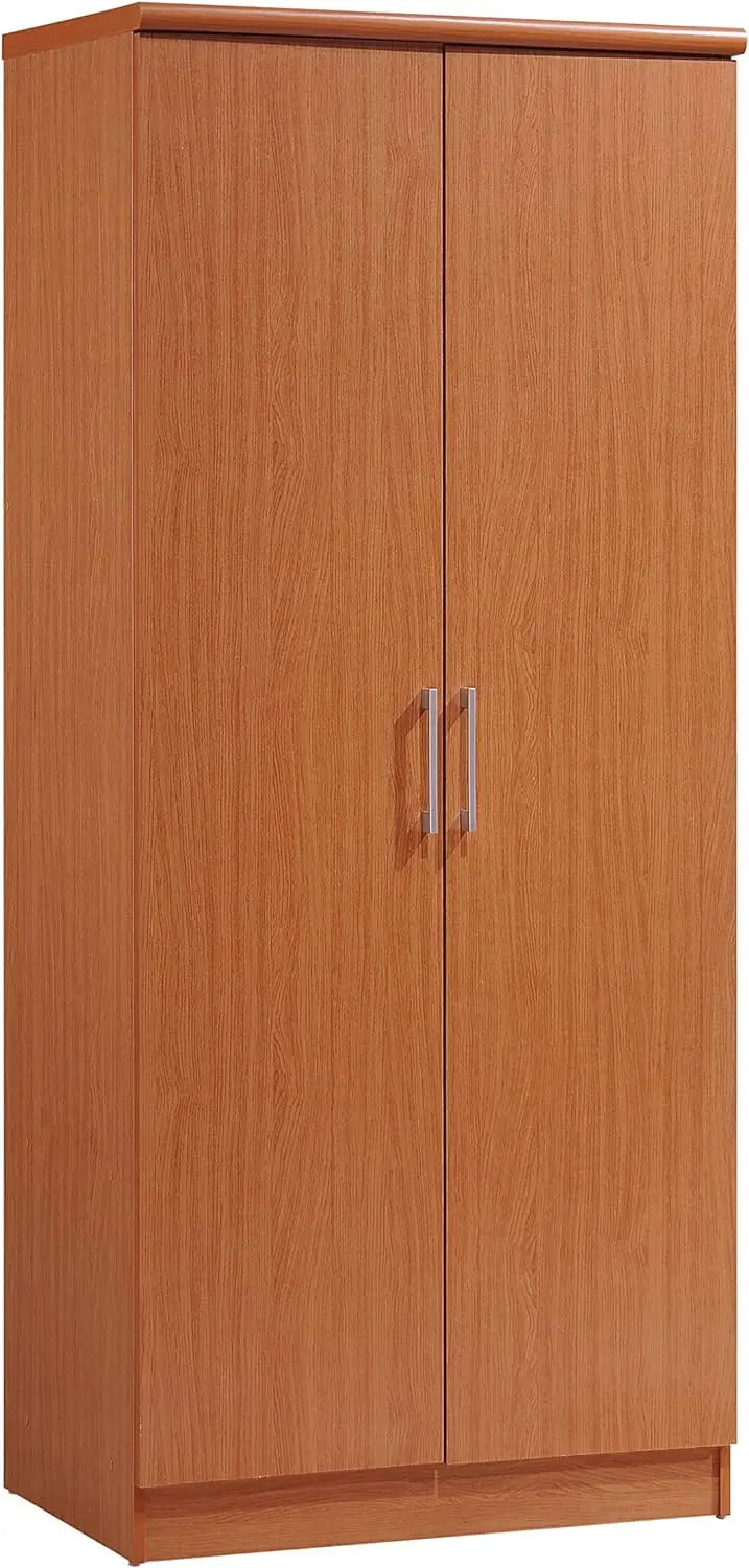 2 Door Wardrobe with Adjustable/Removable Shelves & Hanging